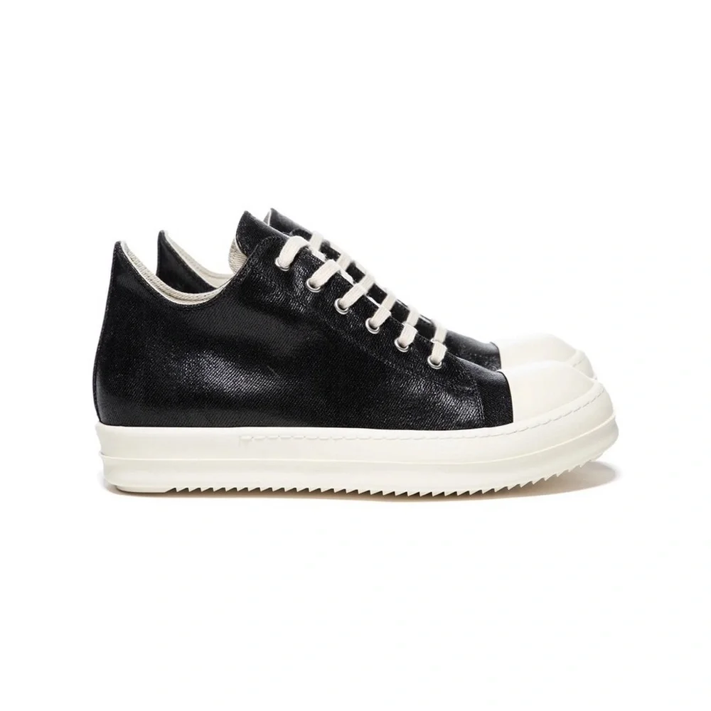 Rick Owens | Shoes | Rick Owens Drkshdw Fw 2 Low Ramones Foil Wax
